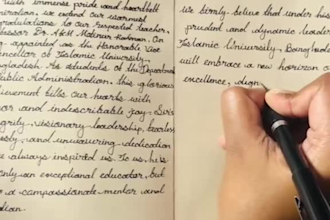 write anything with my beautiful hand writing