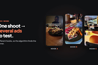 edit ugc video ads with multiple hooks for meta and tiktok