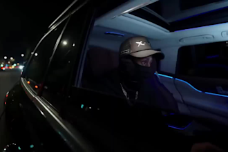 create dark cinematic UK drill ai music video for underground rappers