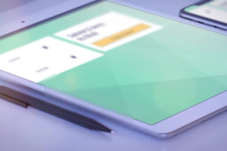 create a professional website promo video with modern UI animation