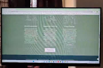 create a professional website using squarespace or framer