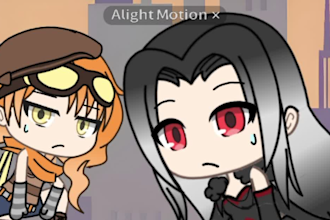 make gacha fight animations