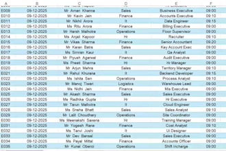 create excel spreadsheets, formulas, and dashboards
