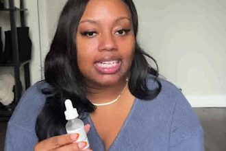 create beauty and skincare ugc as a black woman in her 20s