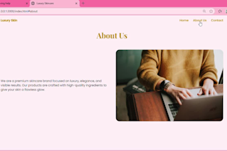 build a responsive website using HTML CSS javascript