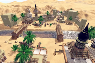 create aaa quality unity 3d environments with blockout and lighting