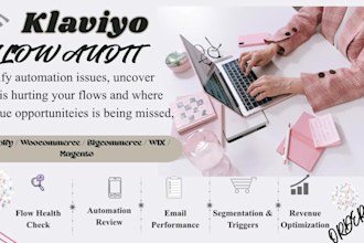 audit klaviyo flows setup email automations that boosts conversion