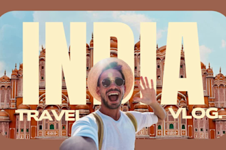 design professional travel thumbnails for your youtube
