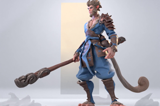 create 3d game animation, glb animation, gameplay animation and vfx