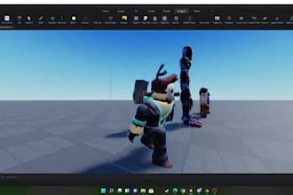 create high quality roblox 3d models, props, and game assets