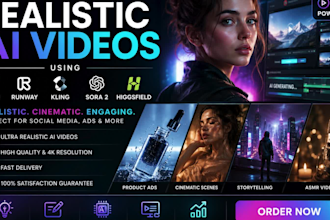 realistic ai video using google veo 3, runaway, kling asmr ai sora 2, higgsfield