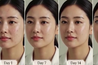 create realistic ai skincare video ads ai ugc ads  ai ugc skincare ads