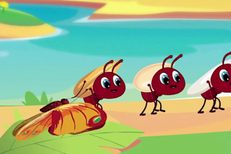 create 2d learning and nursery rhymes video