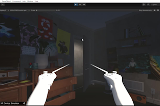 develop VR games for meta quest in unity