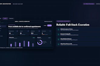 build your saas mvp web app with auth and database