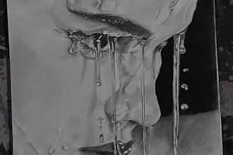 do pencil portraits with much realism