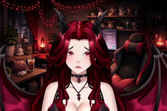 design rigging vtuber model live2d vtuber model pngtuber anime vtuber model vrm