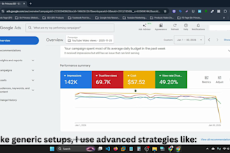 be your google ads PPC campaign manager and optimization expert