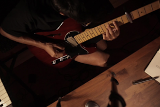 record professional christian worship electric guitars