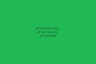 do accurate data entry and excel data cleaning