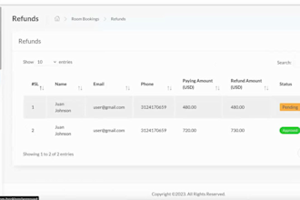 build a professional hotel management website with booking system