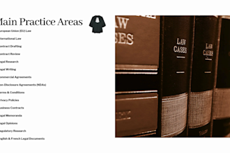 do professional european union law writing