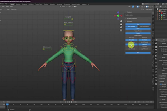 game ready rig,advance character rig,ai streamhost,daz nsfw rig,fnaf,vrm,ik fk