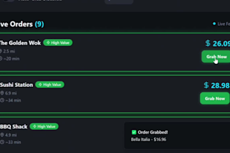 build a doordash bot, spark driver bot, instacart driver bot earnings tracker