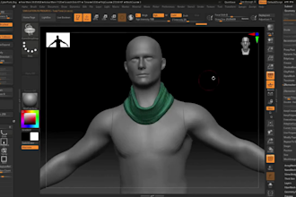 sculpt 3d characters, miniatures and stl models for 3d printing and games