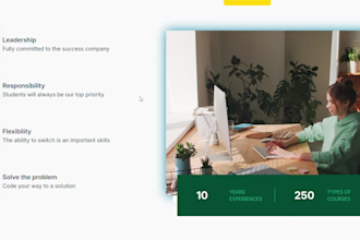 develop a custom web solution for your business