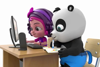 create kids learning animation videos for youtube educational