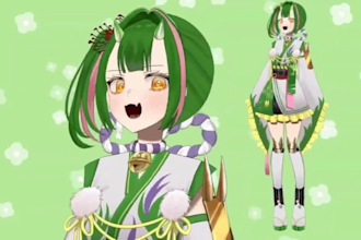 design and rig high quality live2d vtuber model for vtube studio
