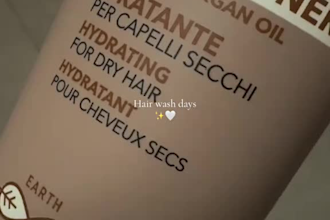 create haircare ugc testimonial videos ads with before and after style