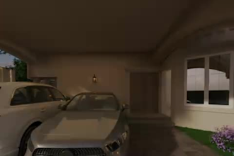 3d sketchup residential building and rendering vray