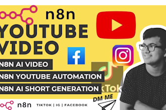 build n8n youtube automation n8n ai video automation n8n instagram n8n ai agent