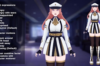 best 2d vtuber in live2d anime style,nsfw,adobe character animator,vtuber filter