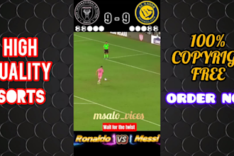 create engaging and copyright free sports, football shorts
