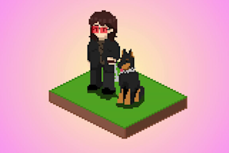 turn your images into a isometric pixel art using aseprite