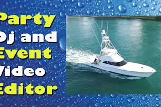 edit attractive party and event video