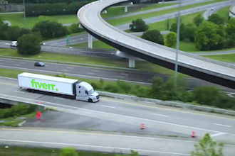 make us logistics truck video clips office warehouse box