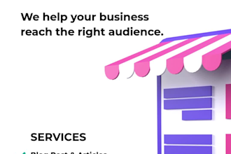 write high quality SEO blog posts and articles for your bussiness