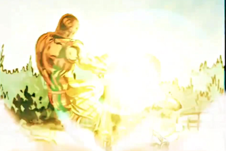 motion graphics, superhero comic motion, comic animation, 2d animation