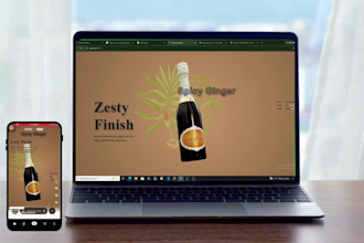 build interactive 3d website using react three fiber
