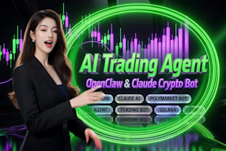 build polymarket prediction market openclaw claude trading bot solana evm