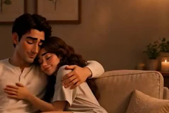 create 3d pixar ai proposal video and romantic love story 3d cartoon animation
