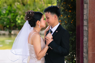 editing wedding photo in lightroom