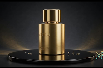 create a 3d animated product showcase video in blender