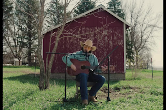 record acoustic country song, edm vocals, male vocals as male country singer