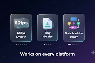 create rive splash screen and onboarding animation for mobile