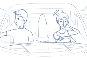 create a professional 2d animatic for your film, animation or storyboard